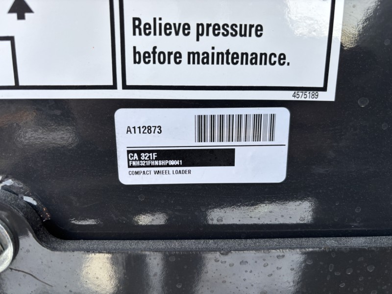 2026 CASE 321F COMPACT WHEEL LOADER