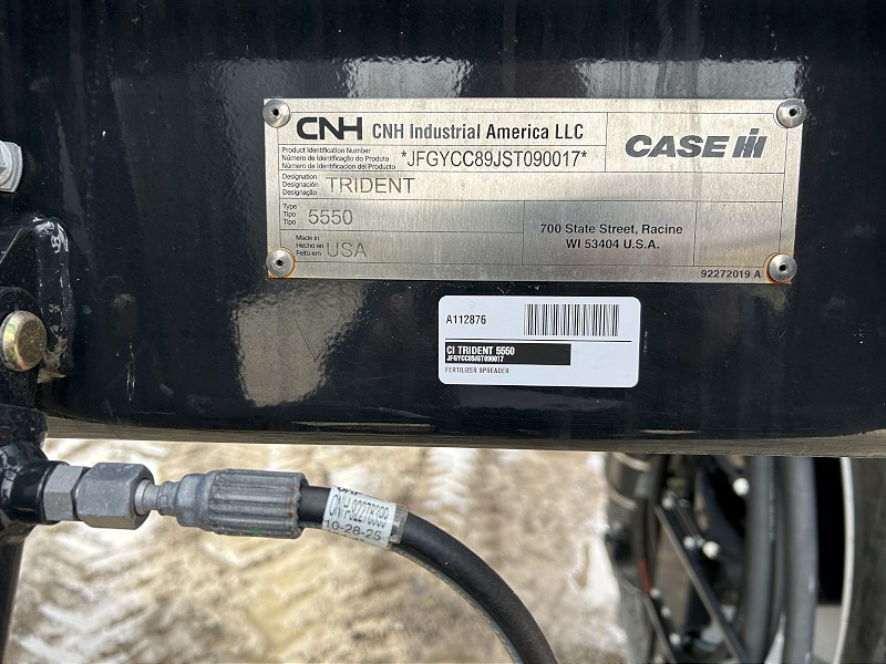 2026 CASE IH TRIDENT 5550 SELF PROPELLED APPLICATOR