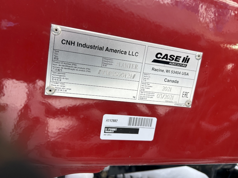 2021 CASE IH PD500T AIR DRILL