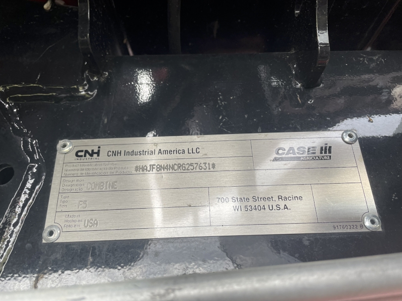 2024 CASE IH 8250 AXIAL FLOW COMBINE***24 MONTH INTEREST WAIVER***