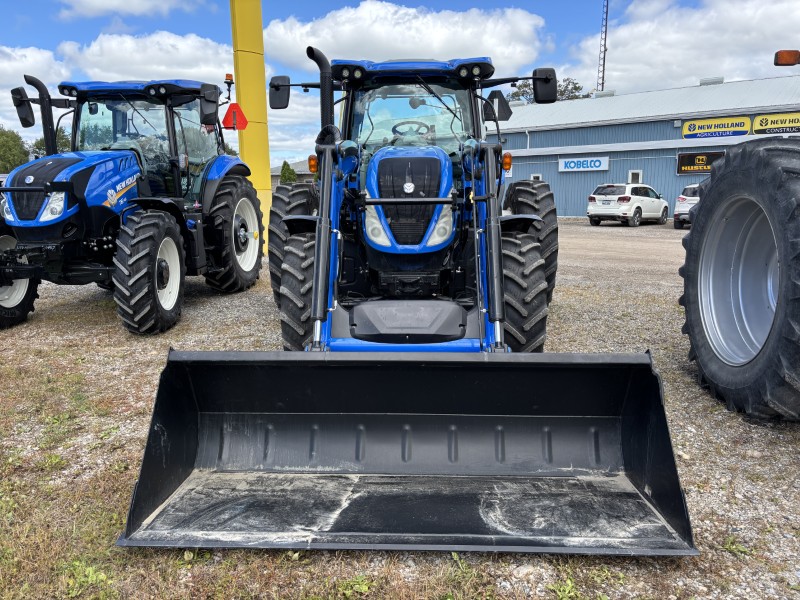 2017 NEW HOLLAND T6.155 TRACTOR WITH LOADER
