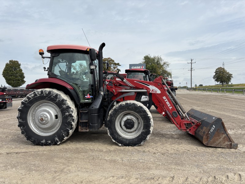 2014 CASE IH MAXXUM 120 TRACTOR WITH LOADER