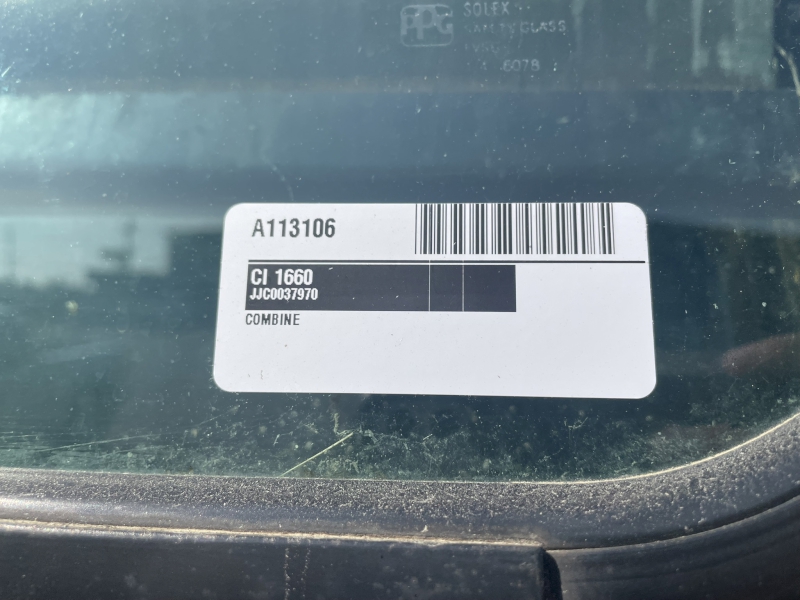 1989 CASE IH 1660 COMBINE WITH FLEX HEAD