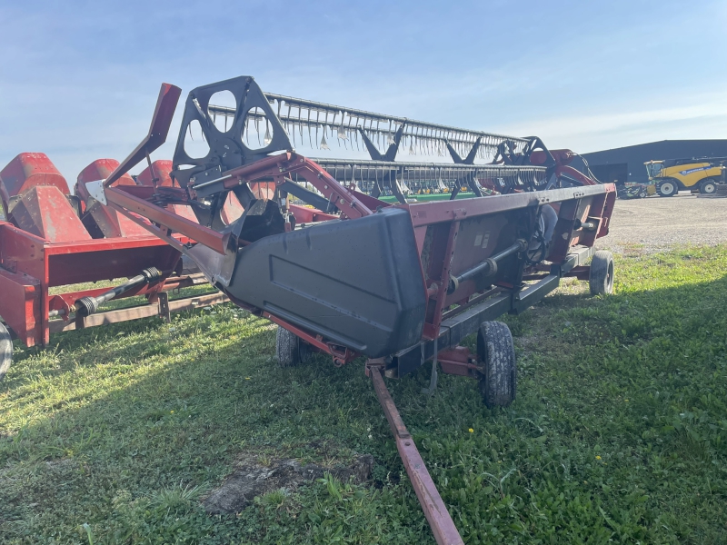 1989 CASE IH 1660 COMBINE WITH FLEX HEAD