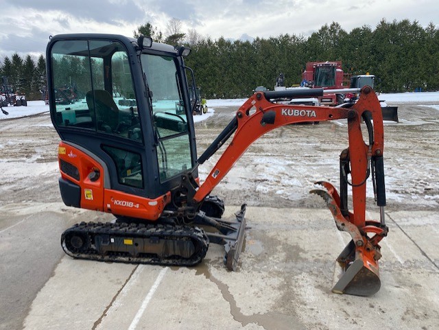 2018 KUBOTA KX018-4 MINI EXCAVATOR