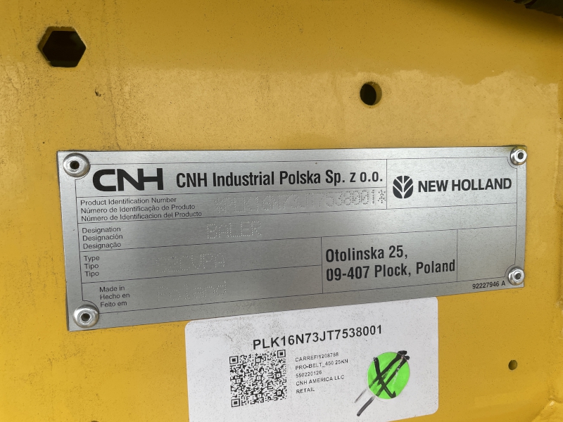 2026 NEW HOLLAND PRO-BELT 450 ROTOCUT ROUND BALER