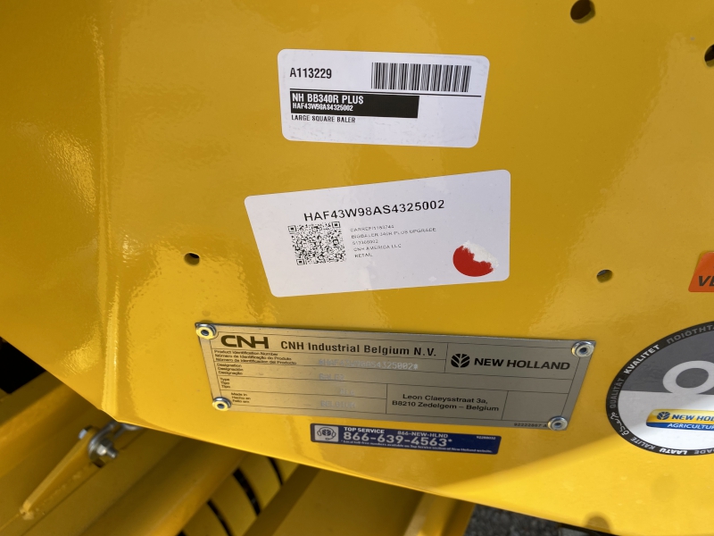 2026 NEW HOLLAND BIGBALER 340R PLUS LARGE SQUARE BALER