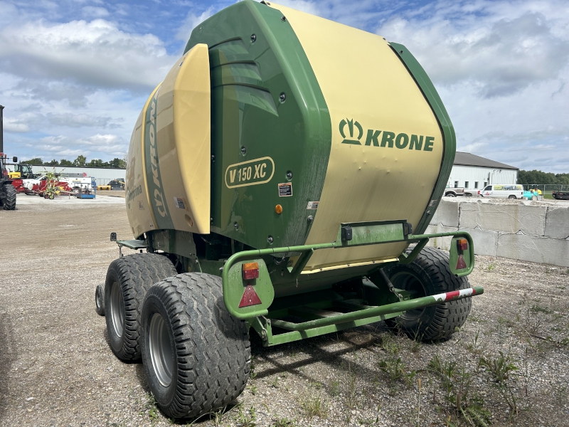 2015 KRONE COMPRIMA V150 XC ROUND BALER