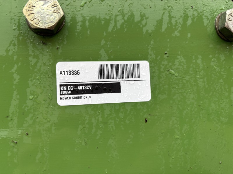 2012 KRONE EASY CUT 4013 CV MOWER CONDITIONER