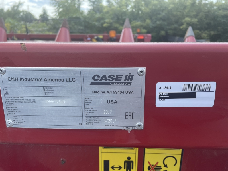 2017 CASE IH 4408 CORN HEAD
