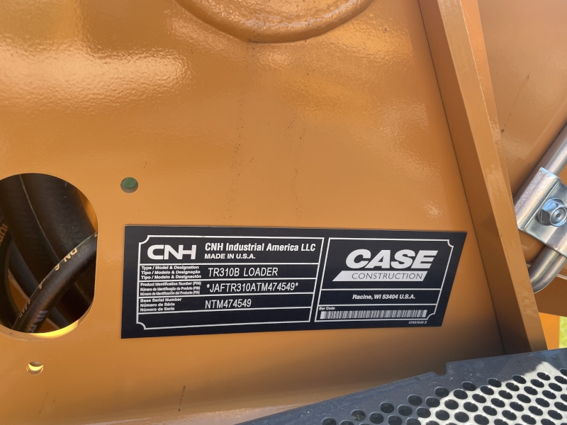 2026 CASE TR310B COMPACT TRACK LOADER