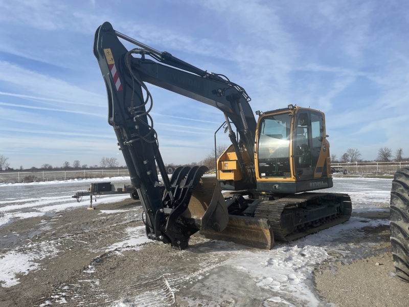 2023 HYUNDAI HX145A LCR CRAWLER EXCAVATOR