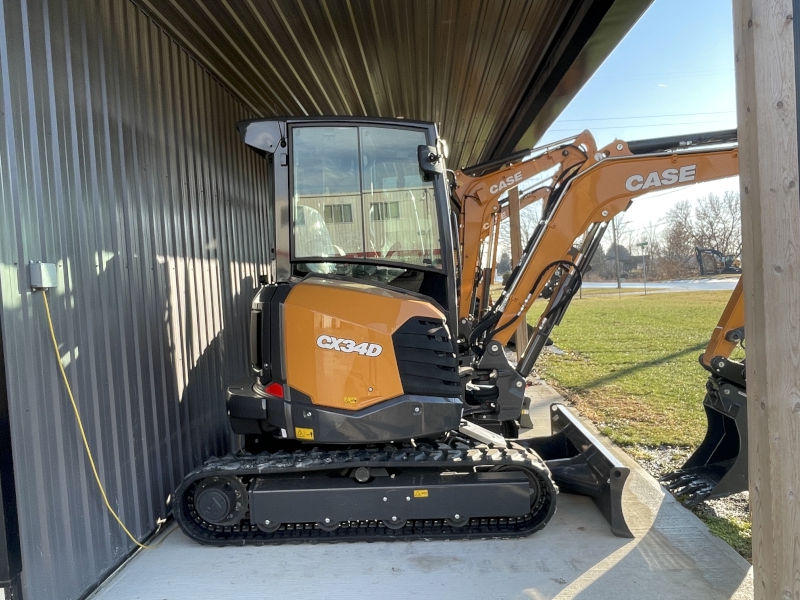 2026 CASE CX34D MINI EXCAVATOR