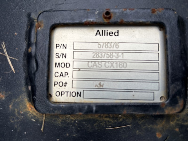 2018 ALLIED HO-PAC 1600 MOUNTING PLATE PART# 578376