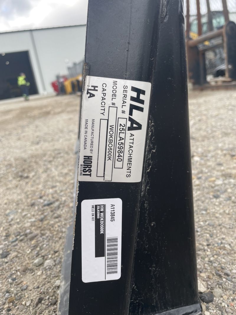 2025 HLA ATTACHMENTS (HORST) WOKBO500K WELD ON KIT