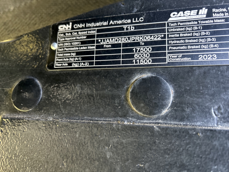 2024 CASE IH MAGNUM 280 TRACTOR