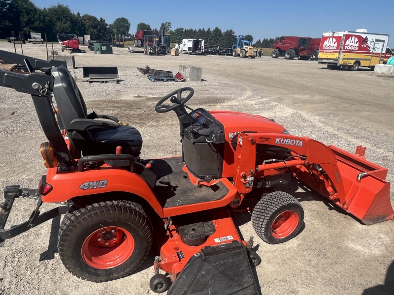 2013 KUBOTA BX2370 TRACTOR WITH LOADER AND MOWER