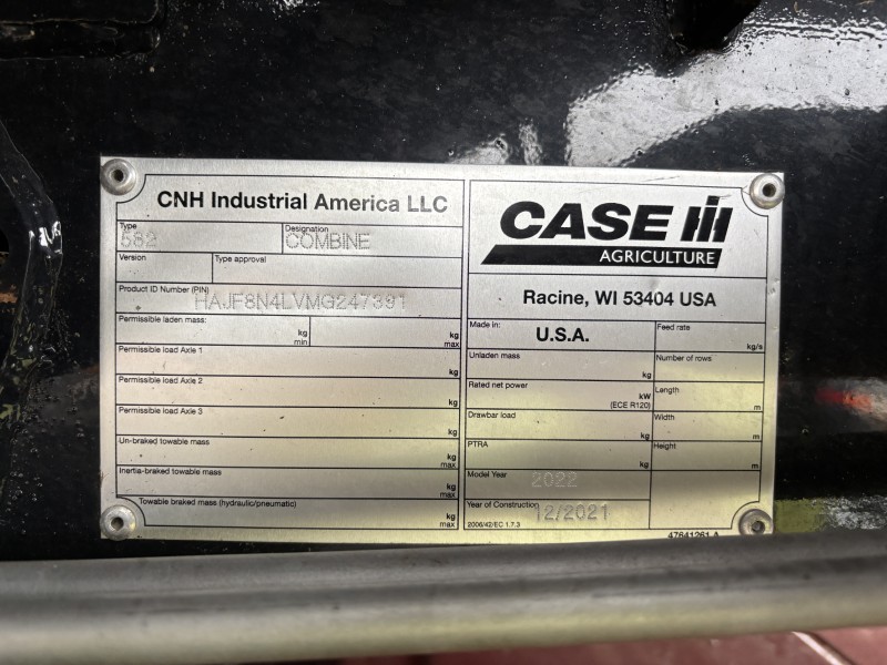 2022 CASE IH 8250 AXIAL FLOW COMBINE***18 MONTH INTEREST WAIVER***
