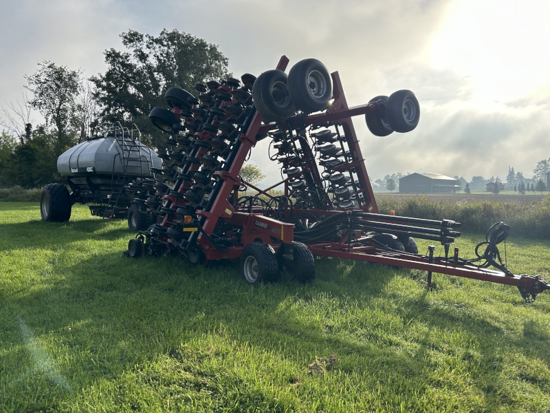 2017 CASE IH PD500 PRECISION DISC AIR DRILL WITH FLEXI-COIL 4350 AIR CART