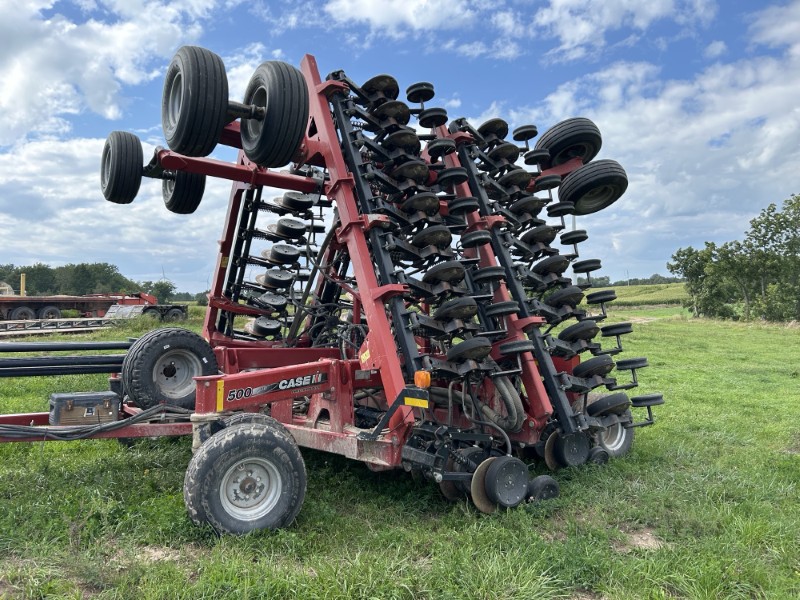 2017 CASE IH PD500 PRECISION DISC AIR DRILL WITH 2017 CASE IH 2355 AIR CART