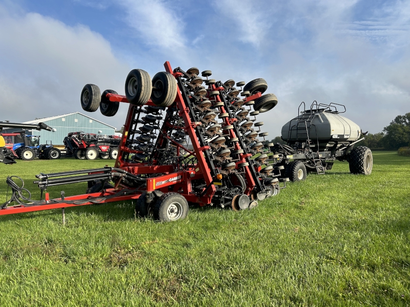 2017 CASE IH PD500 PRECISION DISC AIR DRILL WITH FLEXI-COIL 4350 AIR CART