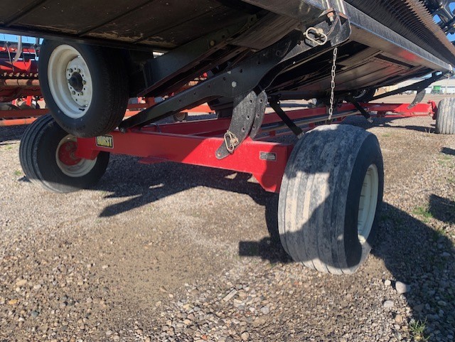 2015 MACDON FD75-30 DRAPER HEAD PACKAGE WITH HEADER CART