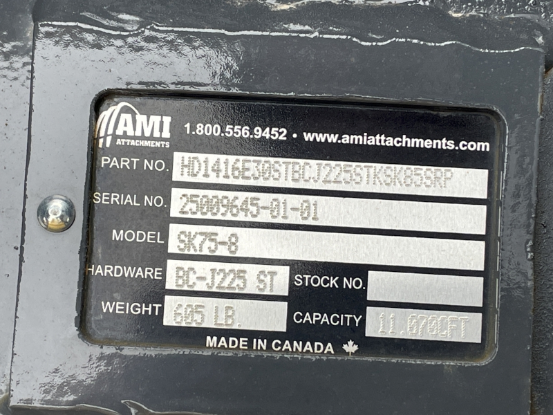 2025 AMI 30 INCH HEAVY DUTY DIGGING BUCKET