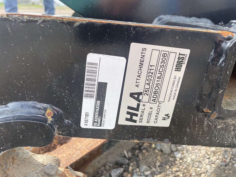 2025 HLA ATTACHMENTS (HORST) ADBO518JC530B ADAPTER