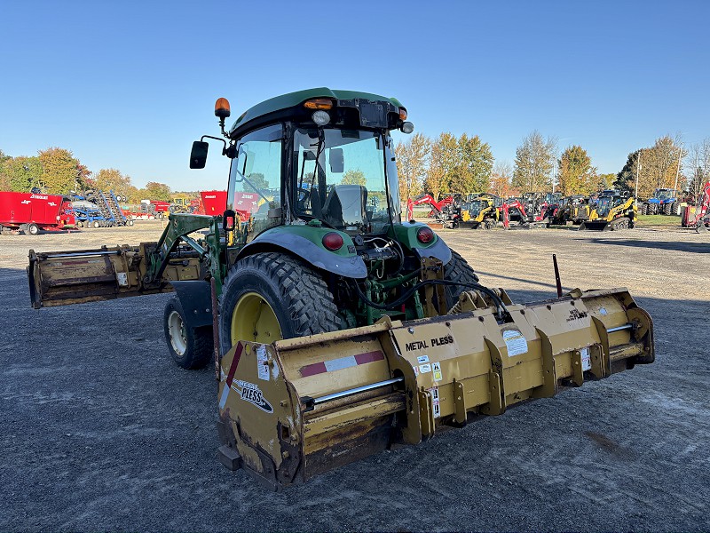 2017 JOHN DEERE 4066R TRACTOR WITH LOADER AND SNOW BLADES