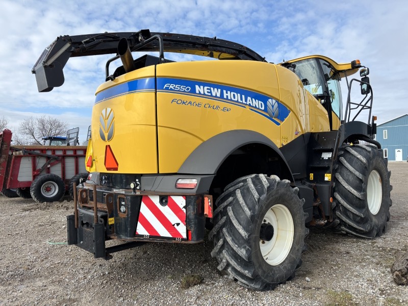 2018 NEW HOLLAND FR550 FORAGE HARVESTER