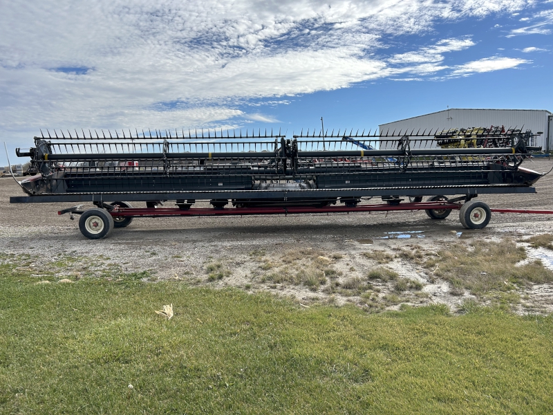 2008 CASE IH 2162-40 DRAPER HEAD AND CART PACKAGE