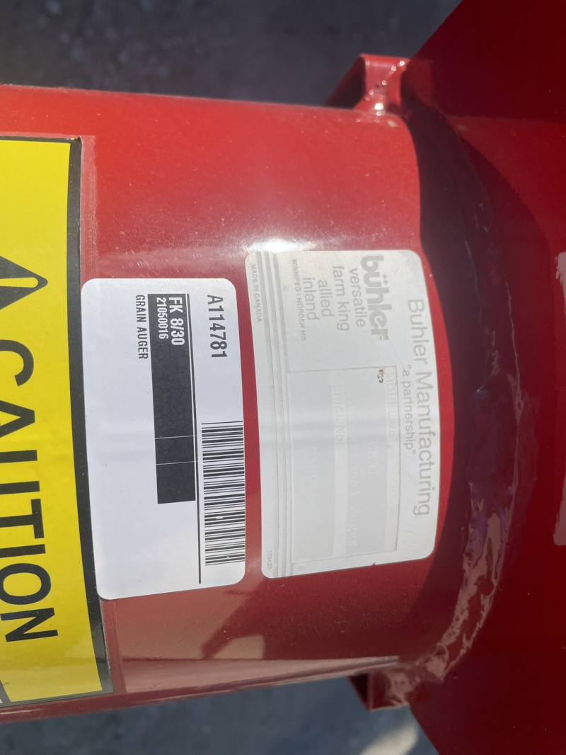 2021 FARM KING 831 GRAIN AUGER