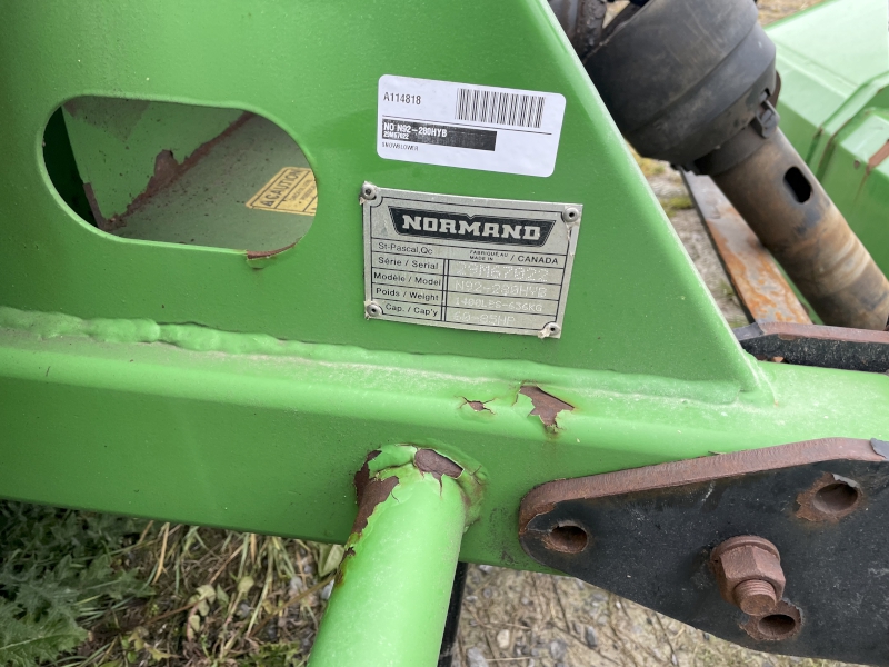 2019 NORMAND N92-280HYB SNOW BLOWER