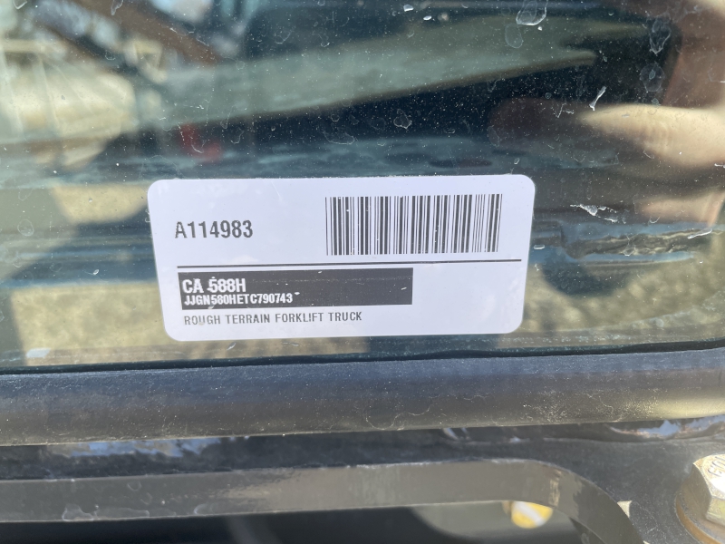 2026 CASE 588H ROUGH TERRAIN FORKLIFT