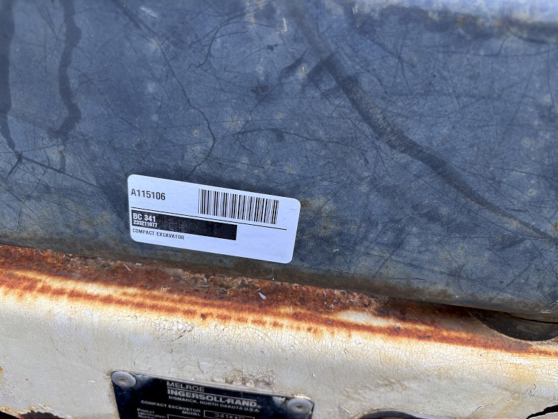 2000 BOBCAT 341 D SERIES COMPACT EXCAVATOR