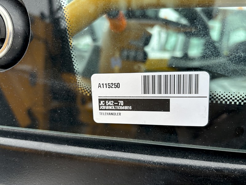 2026 JCB 542-70 AGRI SUPER LOADALL TELEHANDLER