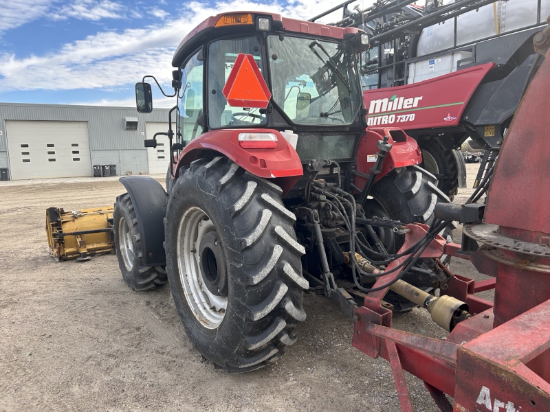 2014 CASE IH FARMALL 105C TRACTOR AND SNOWBLADE PACKAGE