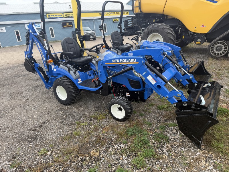 2026 NEW HOLLAND WORKMASTER 25S TRACTOR WITH LOADER AND BACKHOE