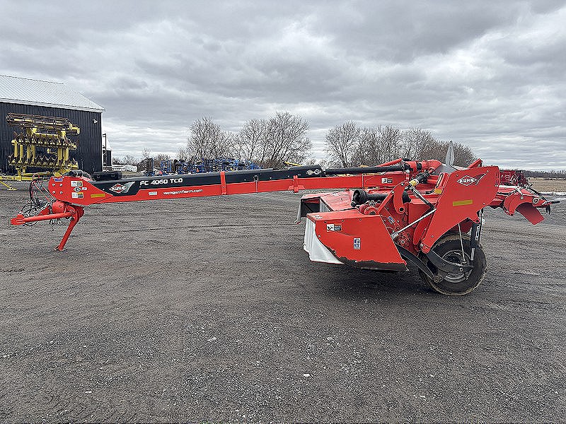 2015 KUHN FC 4060 TCD DISCBINE MOWER CONDITIONER
