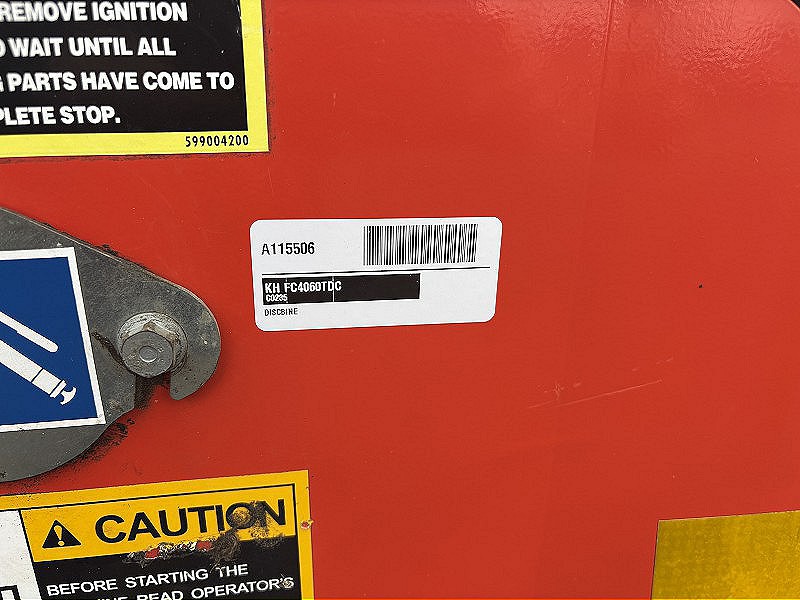 2015 KUHN FC 4060 TCD DISCBINE MOWER CONDITIONER