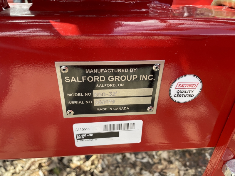 2026 SALFORD 550-32 S-TINE FIELD CULTIVATOR