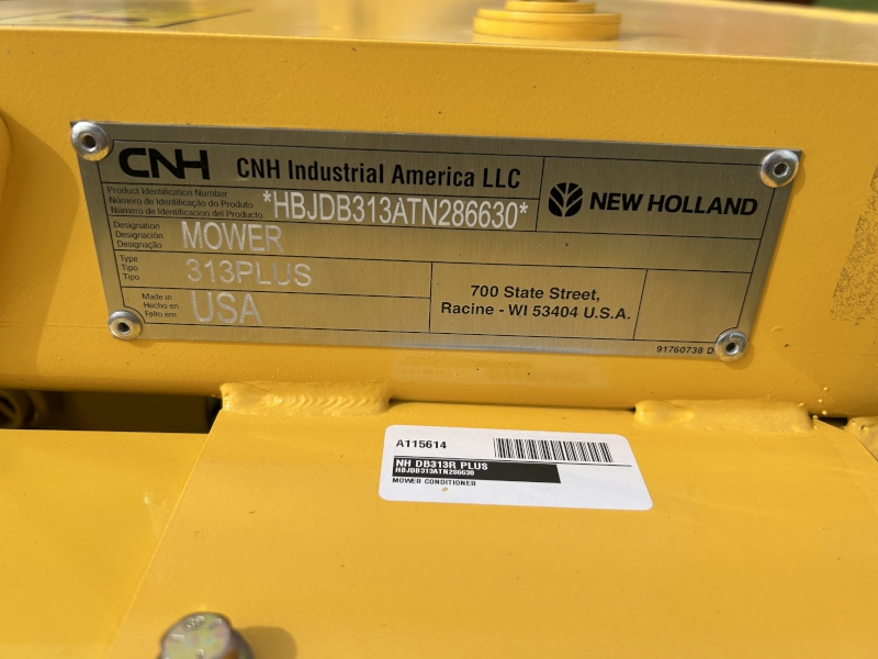 2026 NEW HOLLAND DISCBINE 313R DISC MOWER CONDITIONER