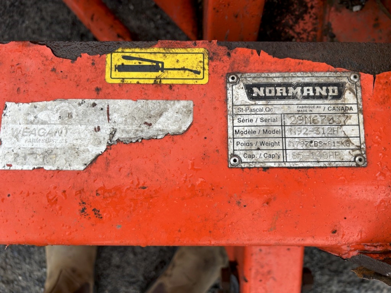 2019 NORMAND N92-312H SNOW BLOWER