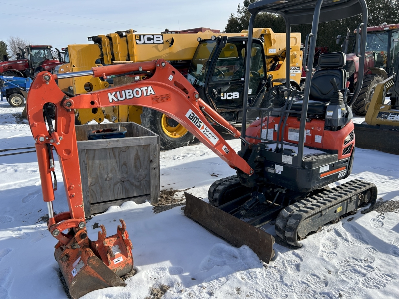 2018 KUBOTA U17 MINI EXCAVATOR