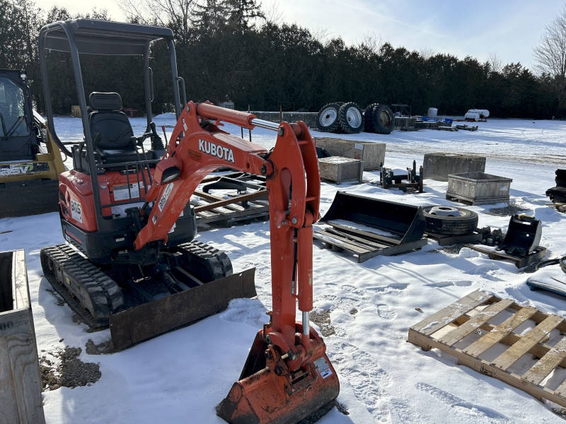 2018 KUBOTA U17 MINI EXCAVATOR
