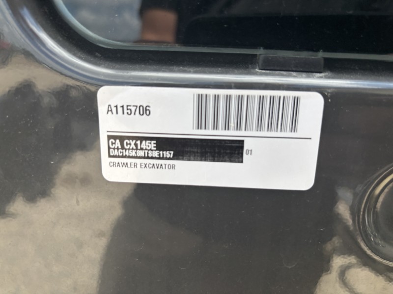 2026 CASE CX145E SHORT RADIUS EXCAVATOR WITH DOZER BLADE