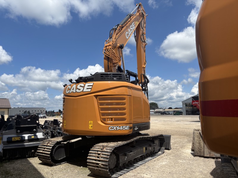 2026 CASE CX145E SHORT RADIUS EXCAVATOR WITH DOZER BLADE