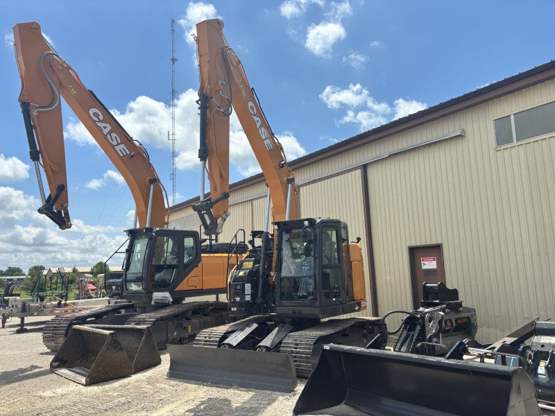 2026 CASE CX145E SHORT RADIUS EXCAVATOR WITH DOZER BLADE