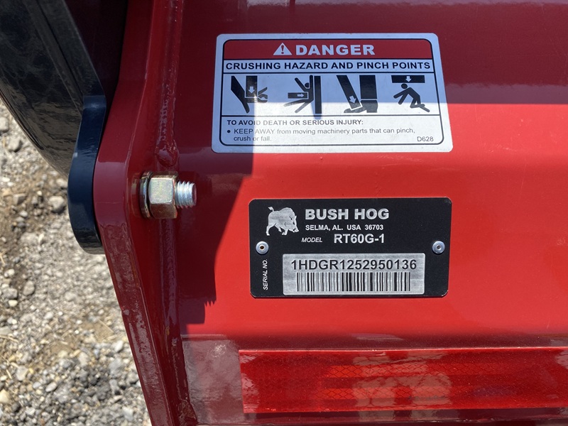2025 BUSH HOG RT60G ROTO-HOG TILLER