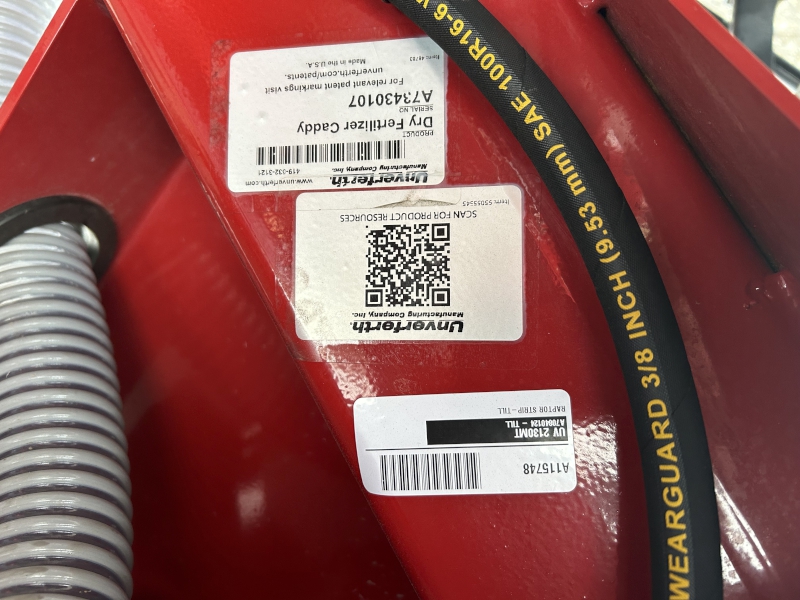 2026 UNVERFERTH RAPTOR 2130MT 8 ROW STRIP TILL(DRY FERTILIZER)